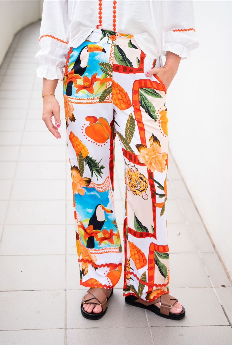 Simba Print Pants