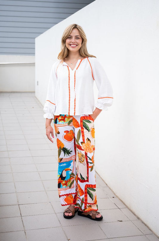 Simba Print Pants