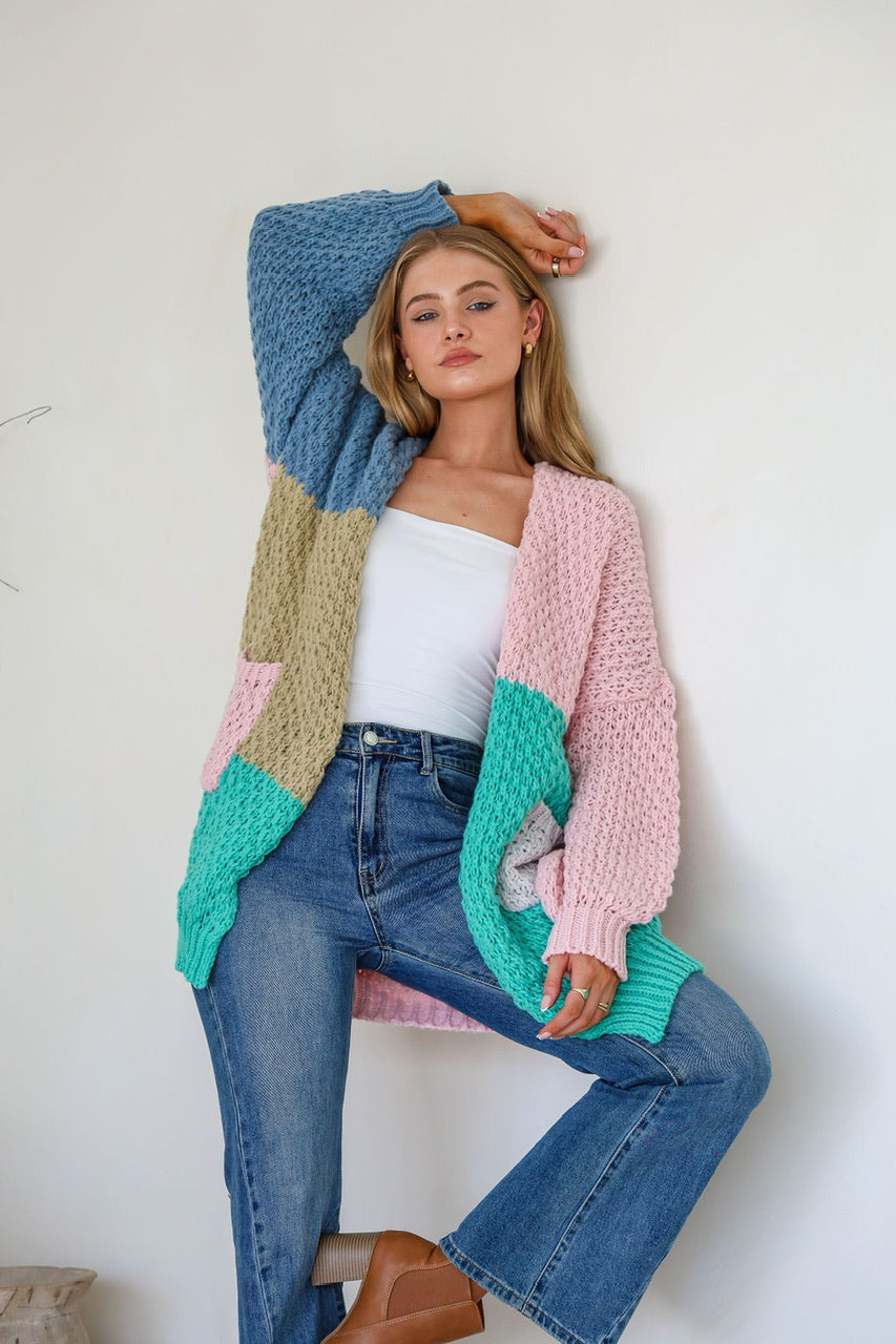 Patchwork Halle Cardigan