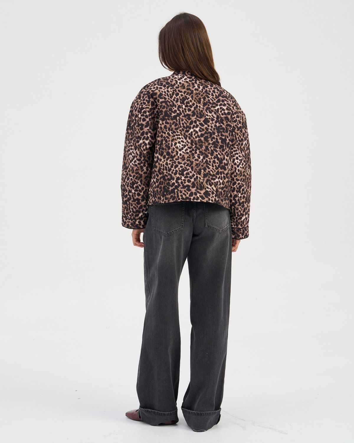 Leopard Quilted Jacket by ONLY