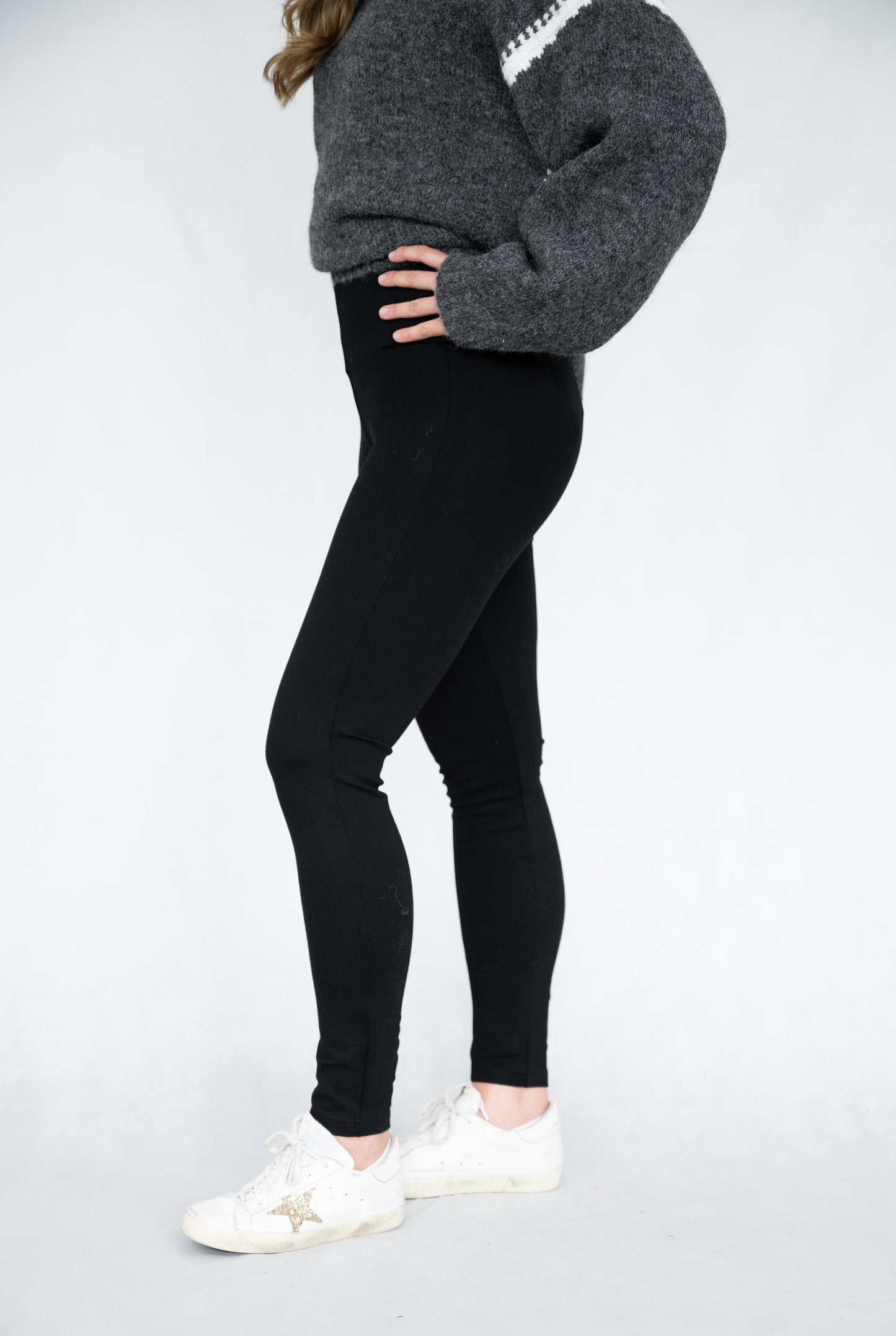 Black Ponte Legging