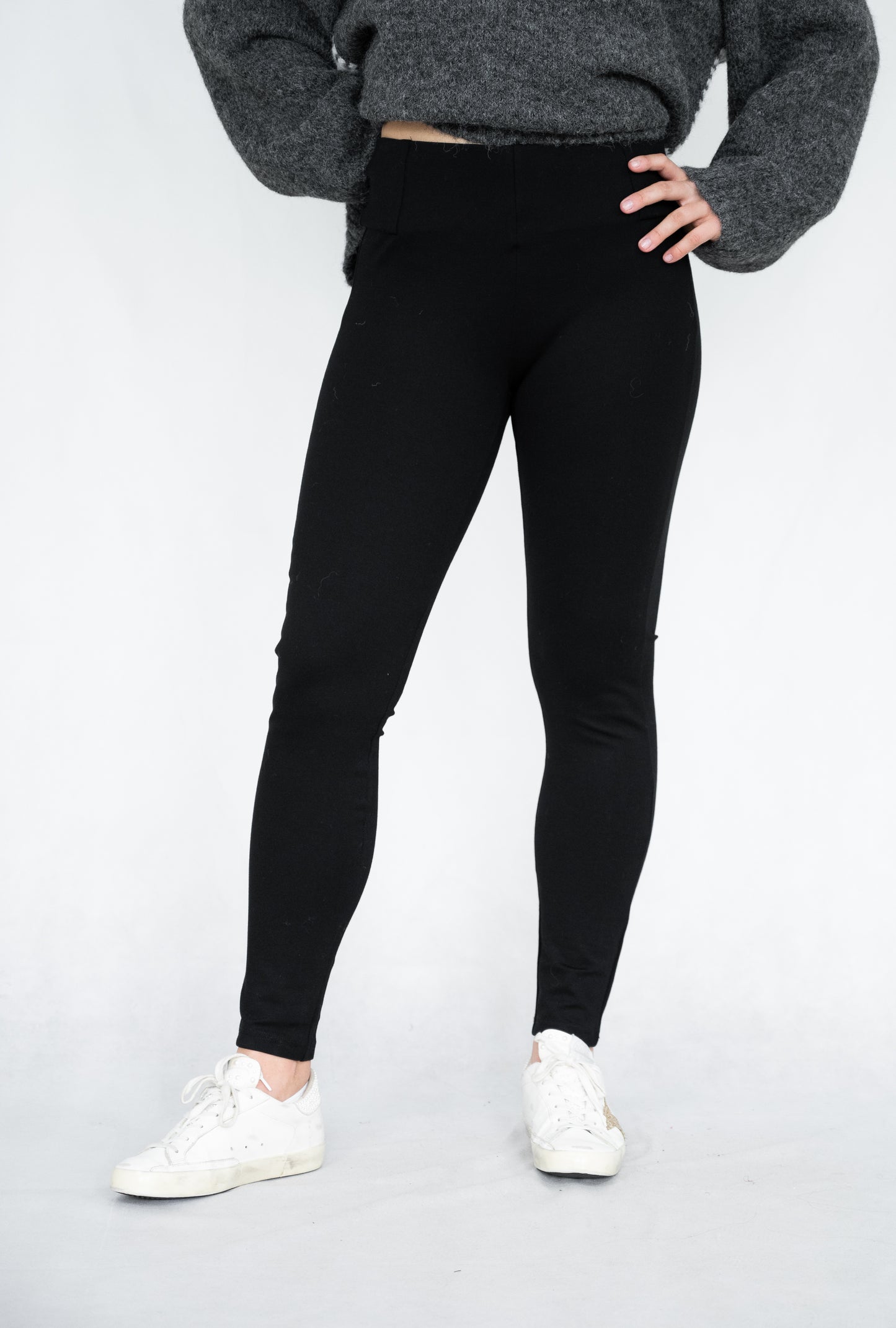 Black Ponte Legging