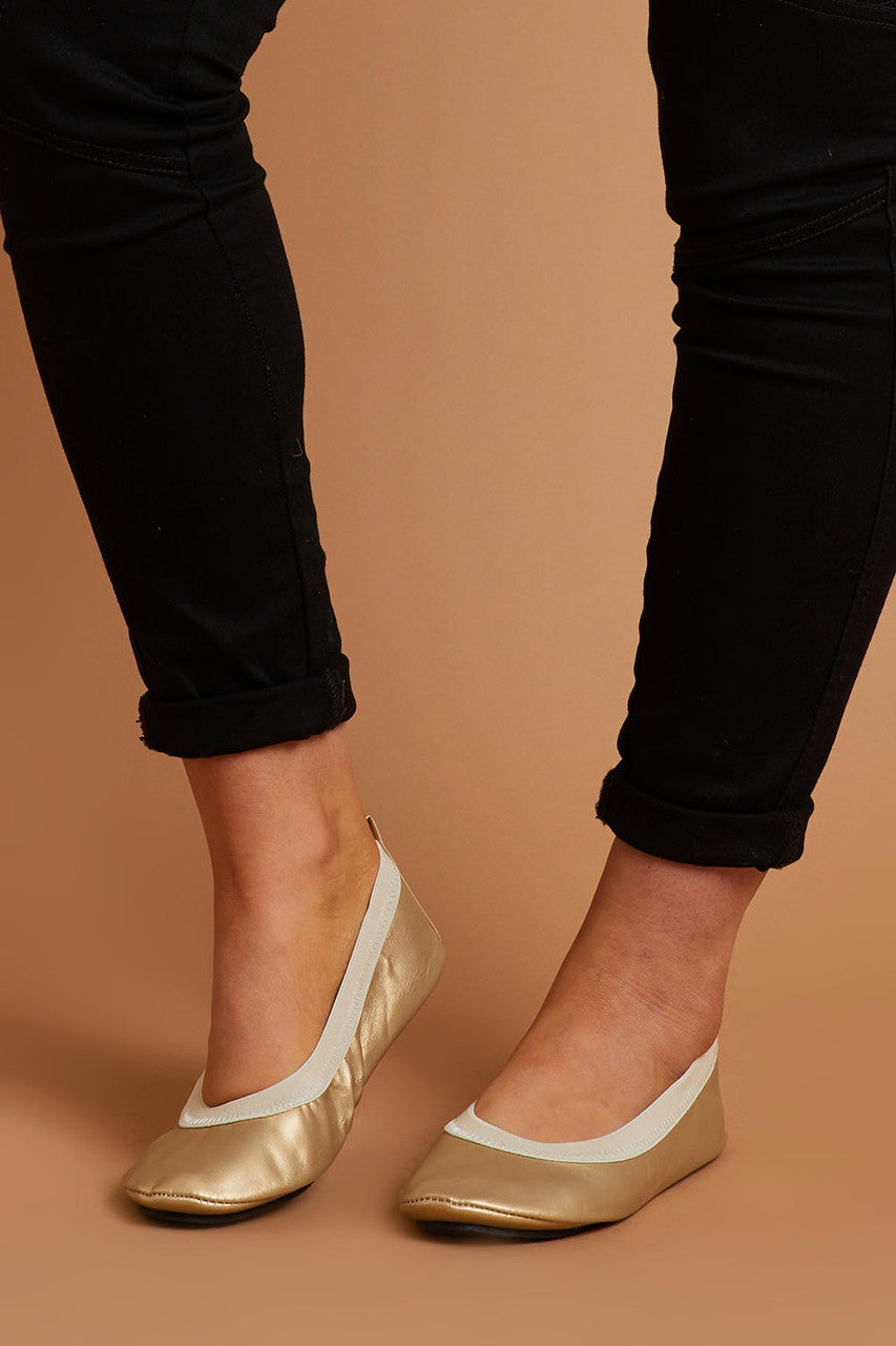 Secret Weapons Fold Up Flats - Gold