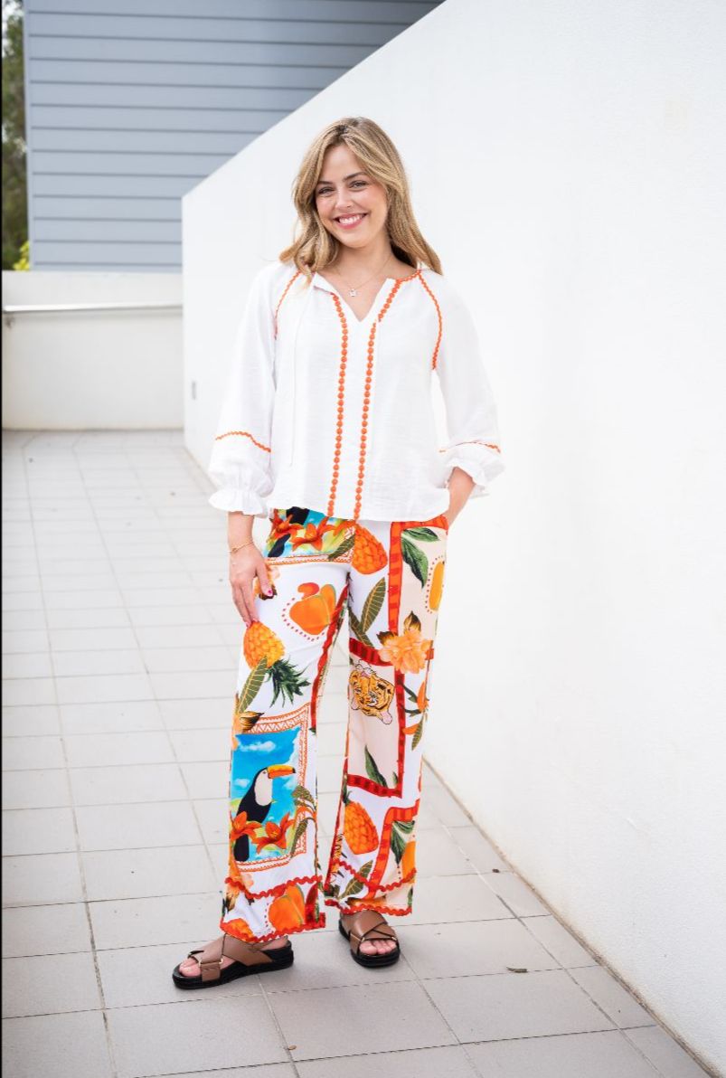 Simba Print Pants