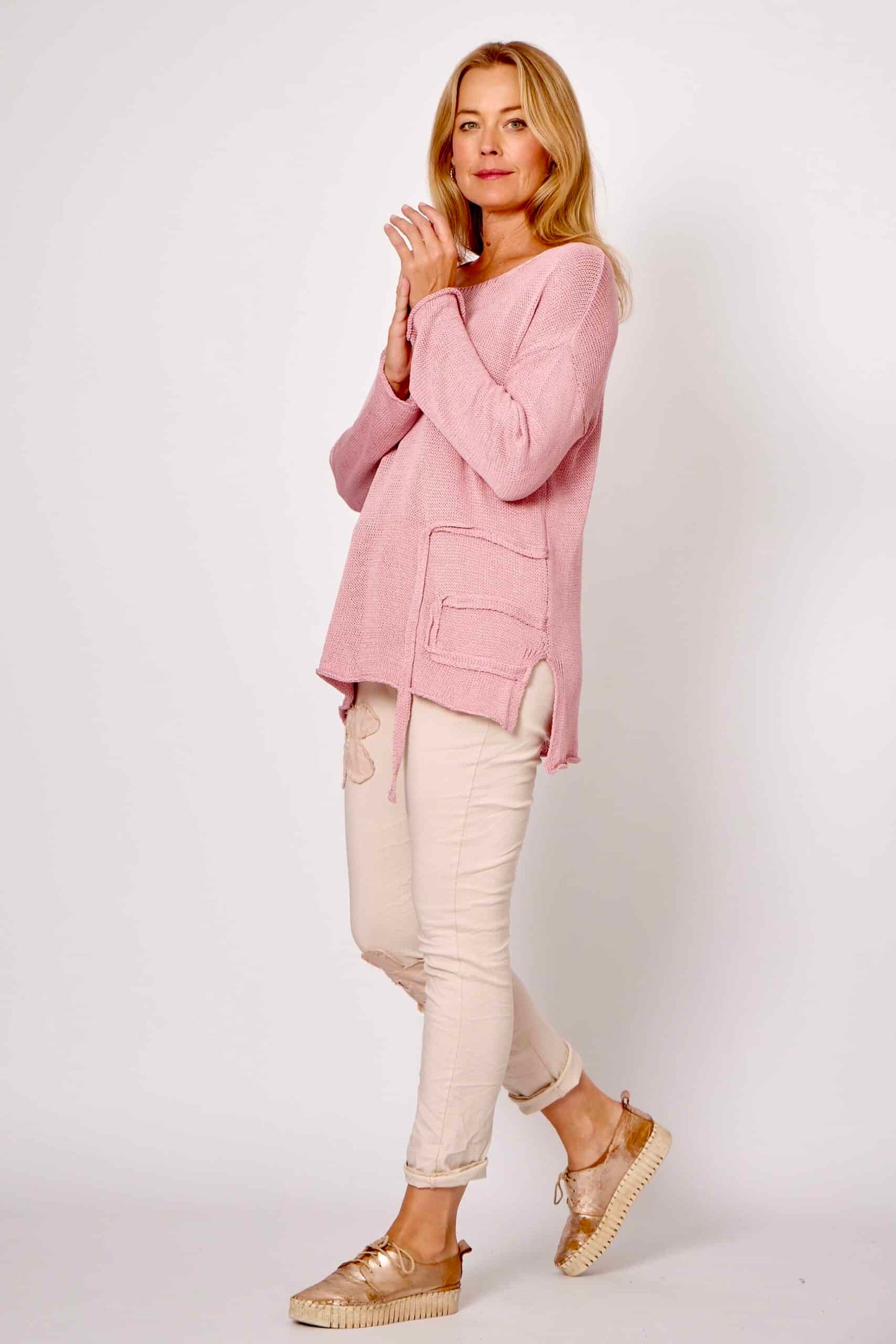 La Strada Knit - Blush Pink