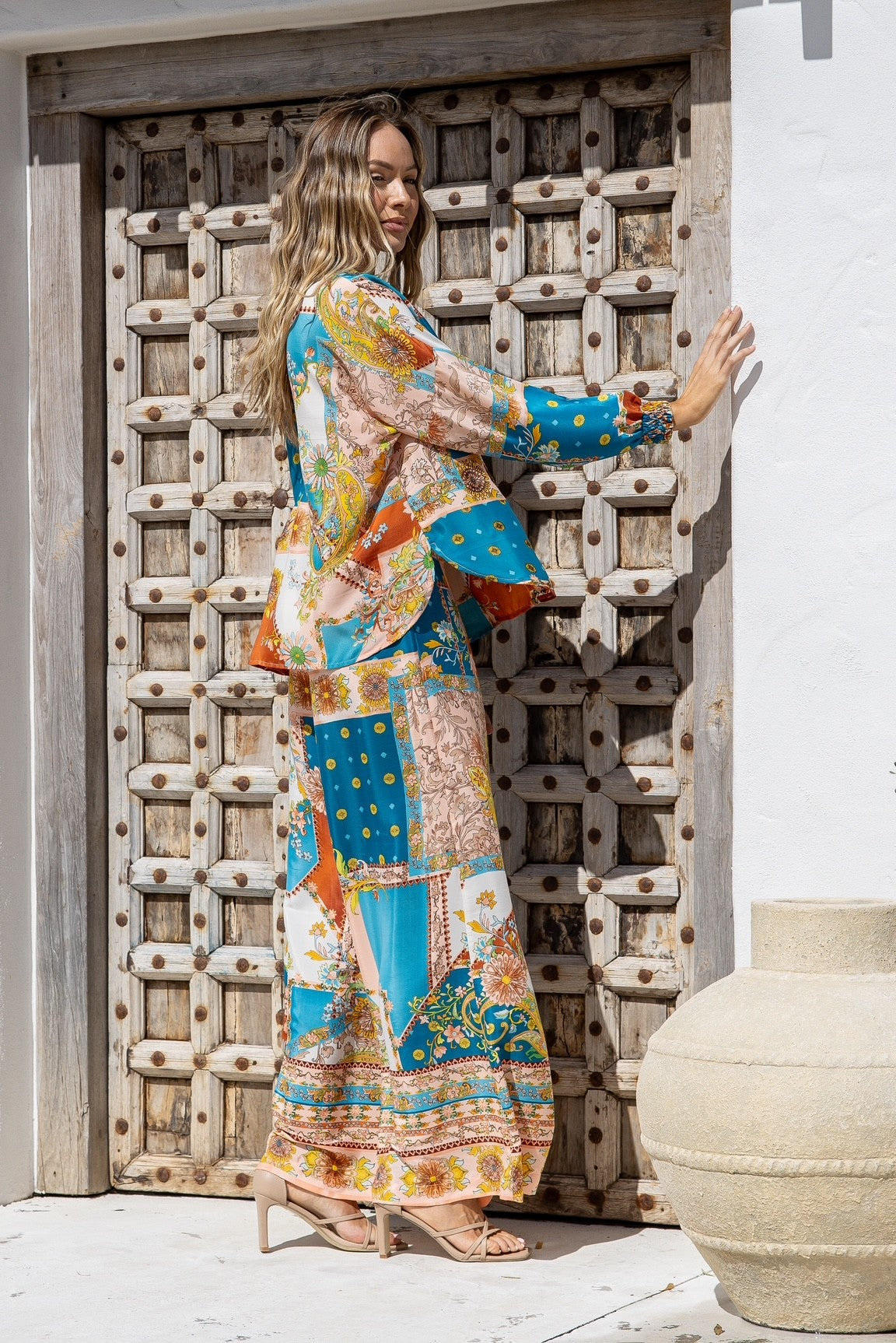 Kassia Pants - Capri Print