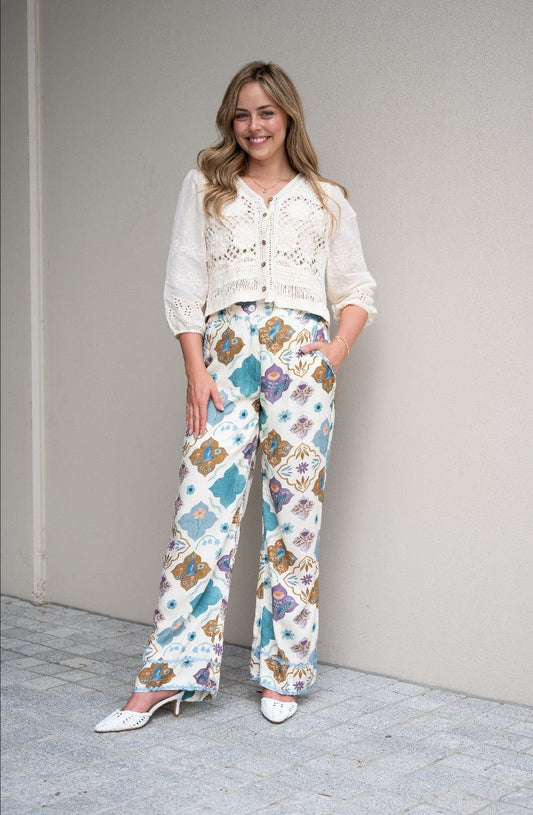 Garden of Dreams Wide Leg Pants