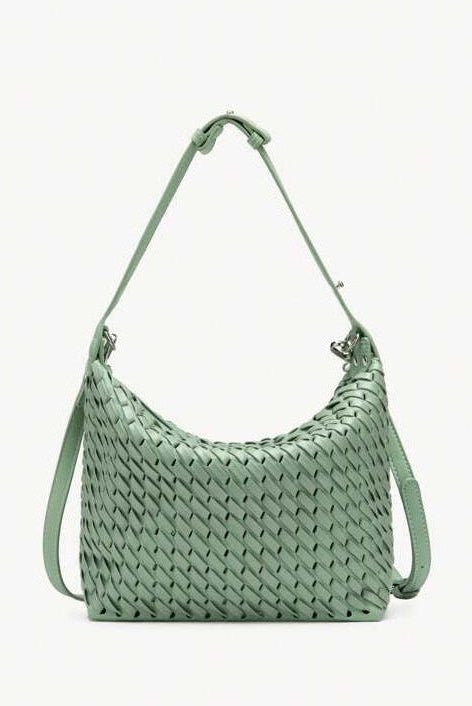 Woven Handbag - Green
