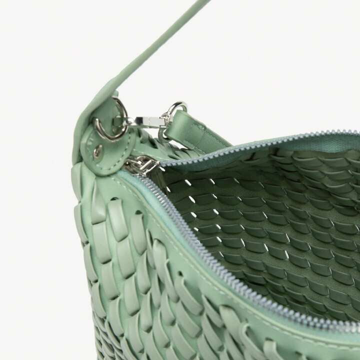 Woven Handbag - Green