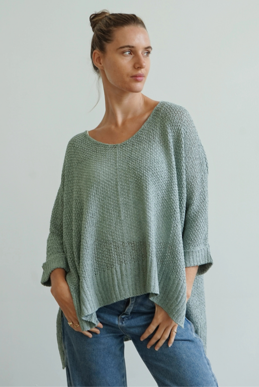 Worthier Knit - Sage Green