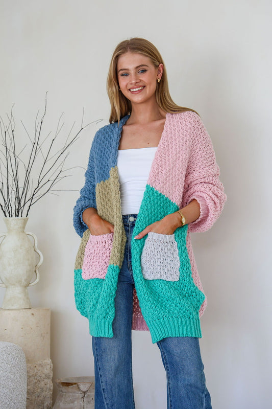 Patchwork Halle Cardigan