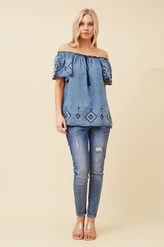 Off Shoulder Ronalda Top