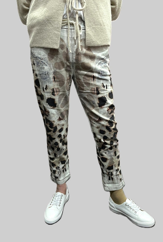 Sophia Leopard Pants